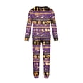 thumbnail image 6 of Halloween Family Matching Pajamas Sets, Halloween Family Ghost Bat Pumpkin Loungewear, Holiday Seasonal Party PJS Sleepwear, Halloween Home Relaxing Matching Cute Pjs Set Indoor, 6 of 7