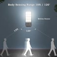 thumbnail image 2 of Luz de noche LED ZHAOCHENG 2 paquetes con sensor de movimiento recargables por USB luz blanca natural, 2 of 5