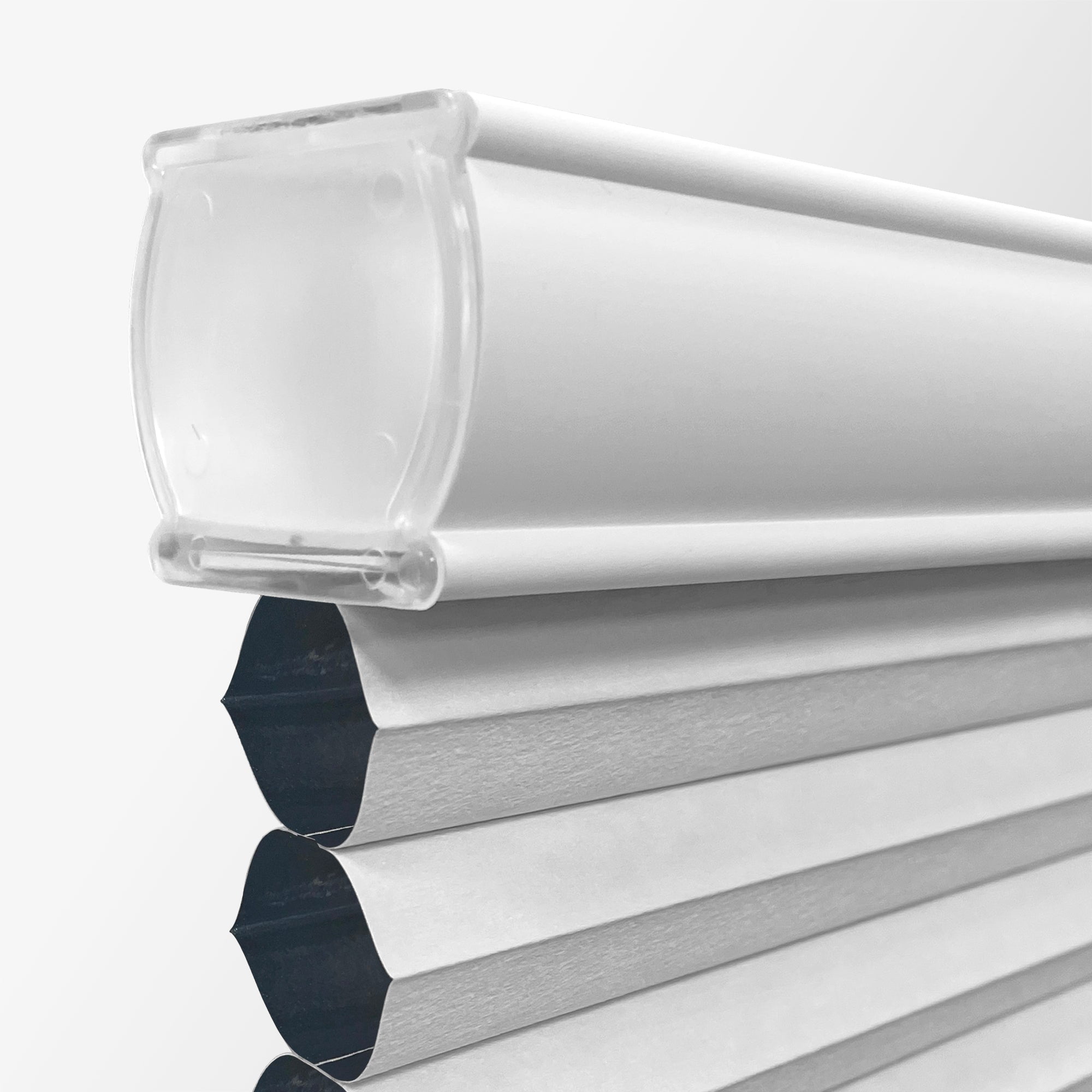 23-inch x 64-inch Cordless Honeycomb POSH Cellular Shades Blackout_White