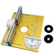 thumbnail image 2 of de Elevación de Fresadora y Placa de Inserción de Mesa de Fresadora de Aluminio, Máquina Ranuradora de Grabado de Madera con Recortadora Eléctrica, Color Negro, 2 of 4