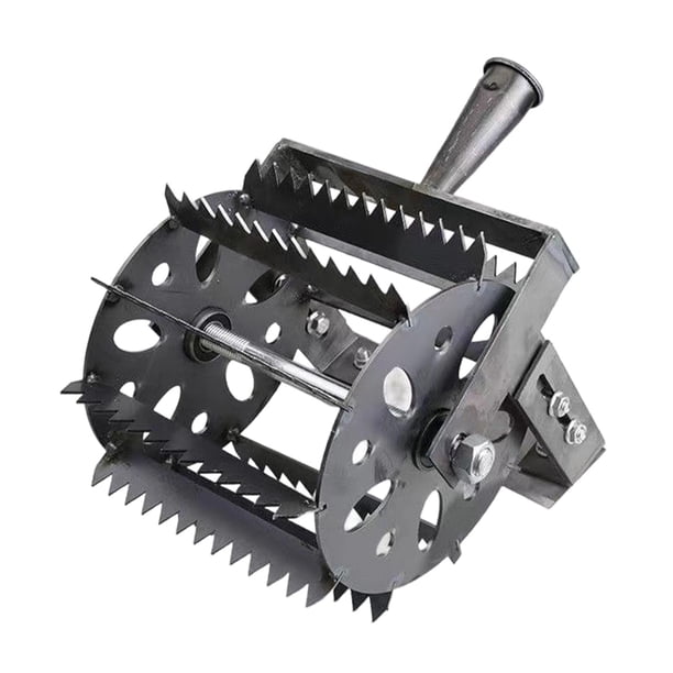 Desmalezadora rotativa, aireador de césped rodante, herramienta manual para desmalezar, cultivador rotativo para aflojar el suelo.