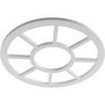 thumbnail image 2 of 24"OD x 8 3/4"ID x 3/4"P Grace Architectural Grade PVC Pierced Ceiling Medallion, 2 of 8