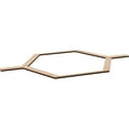 thumbnail image 6 of 81 7/8"W x 47 1/4"H x 3/8"T King Size Westmore Decorative Fretwork Wood Ceiling Panels, Red Oak, 6 of 10