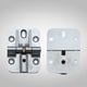 thumbnail image 2 of Bisagras de mesa plegable para mueble armario Bisagras de puerta de 180° con tornillos incluidos, 2 of 10