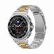 thumbnail image 1 of Chenchen Metal Bands Compatible with Samsung Galaxy Watch 8 Band 44mm 40mm/Galaxy Watch 8 Classic 46mm, No Gap Stainless Steel Strap for Women and Men, Silver-Gold, 1 of 1