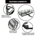 thumbnail image 4 of Kojem 500 Lbs Hitch Mount Cargo Carrier 60" x 24" x 14" Folding Cargo Rack Rear Luggage Basket Fits 2" Receiver for Car SUV Camping Traveling, 4 of 9