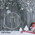 thumbnail image 3 of Fondos de fotografía con muñeco de nieve y tablero de madera para decoración de fiesta navideña, fondo fotográfico para niños XT-5899 (150 x 220 cm horizontal), 3 of 6