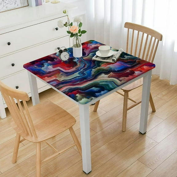 nygtbtfer Tablecloth Table Cover forTables Wipeable Table Cloth for Camping Dining Party,