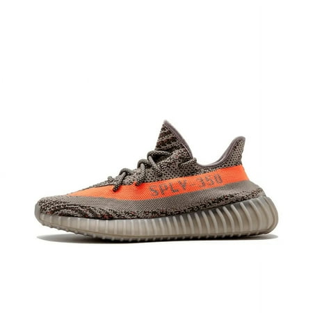 

Yz casual sneakers 350 V2 Gray Orange 1.0 Beluga Fabric trend All-match cushioning anti-slip low-top life casual shoes for men and women alike gray BB1826