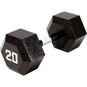 Marcy Classic Ecoweight Zero Emission Hex Dumbbell: IV-2020 - Sold Individually