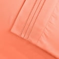 thumbnail image 2 of Superior 3-Piece 85 GSM Coral Embroidered Microfiber Sheet Set, Twin, 2 of 4