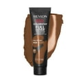 thumbnail image 3 of Revlon ColorStay Full Coverage Cream Foundation Makeup, Matte Finish, Mahogany, 1.0 fl oz, 3 of 7