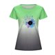 thumbnail image 4 of Blusa de manga corta con estampado de cuello redondo informal para mujer a la moda, Tops de verano Fridja ghk4658, 4 of 4