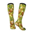 thumbnail image 4 of Balery Tropical Summer Fruit Fun Novelty Socks Men'S Women'S Crew Socks Funny Crazy Novelty Socks Quirky And Cool Socks, 4 of 9