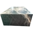 thumbnail image 2 of BETACH Genuine Marble Block Coffee Table - Galaxy Blue Marble, 2 of 5