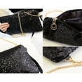 thumbnail image 2 of Sac à Main pour Femmes Pailleté Scintillant Paillettes Sac à Main Soirée, 2 of 5