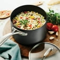 thumbnail image 3 of Tramontina OnyxPro 3-Quart Hard Anodized Nonstick Sauce Pan with Lid, Oven-Safe, 3 of 6