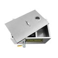 thumbnail image 2 of Grease Trap Restaurant Dining Stainless Steel Grease Trap Filter Kitchen Commercial Buried Oil Water Separator ,Easy to Install, 2 of 4