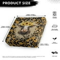 thumbnail image 4 of Renewold Cow Sunflower Leopard Print Brown Stretch Sofa Seat Cushion Slipcover Soft Dog Couch Slipcover Elastic Separate Armchair Slipcover Pet Friendly for Living Room Home Decor, S, 4 of 5