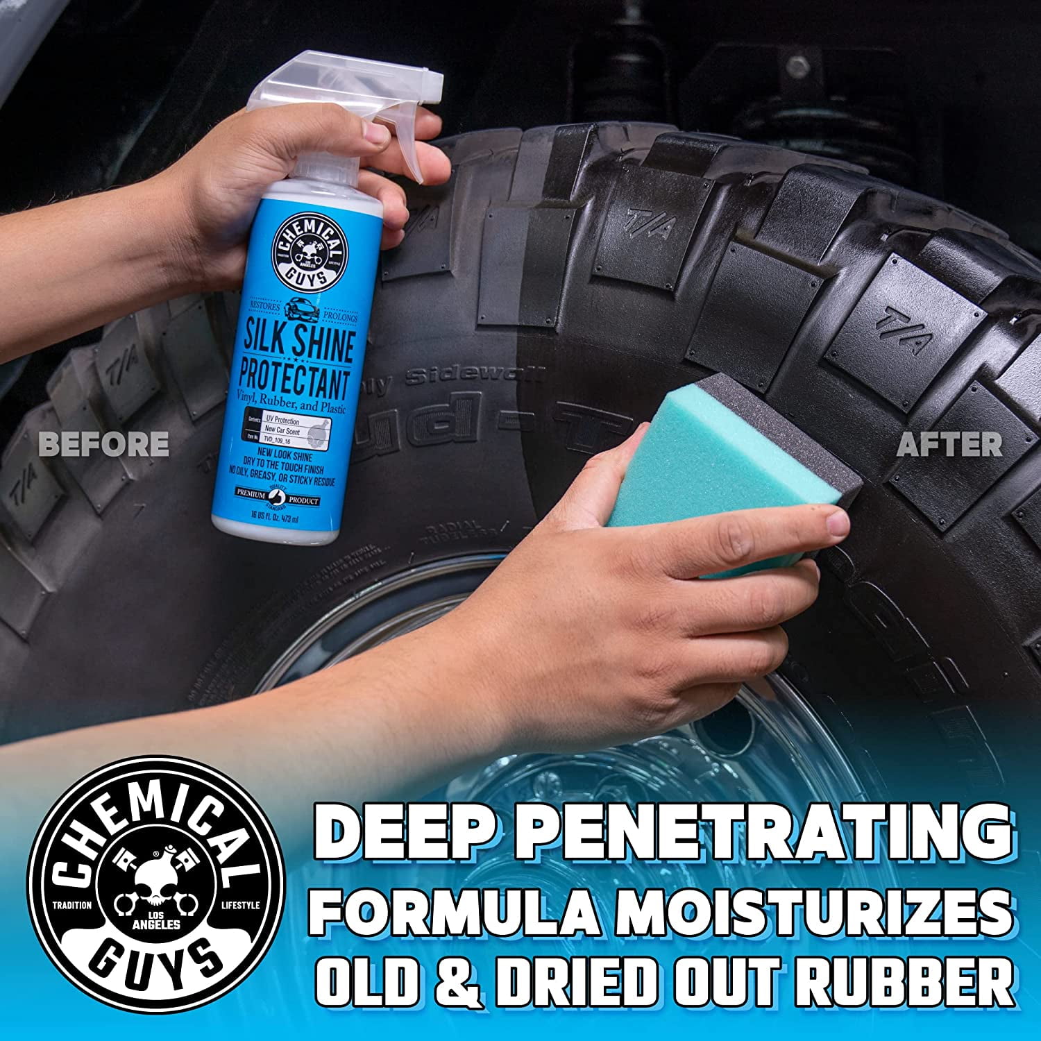 chemical guys satin shine dressing Amazon.com: Chemical Guys TVD_201_16, Natural Shine, Satin Shine Dressing for Plastic, Rubber and Vinyl, 16 oz : Automotive