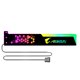 thumbnail image 1 of Soporte para tarjeta gráfica RGB, soporte acrílico para GPU, soporte grande de 4 pines para computadora de escritorio, 28cm, 1 of 1