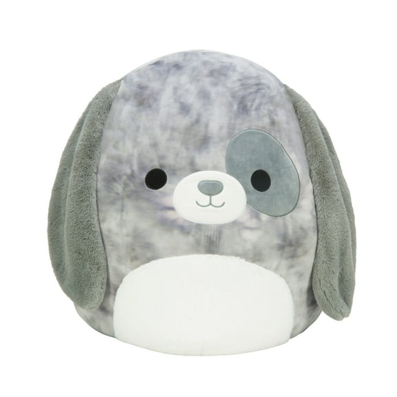 Squishmallows 7.5 inch Gustavus the Grey Tie-Dye Dog - Child's Ultra Soft Stuffed Plush Toy