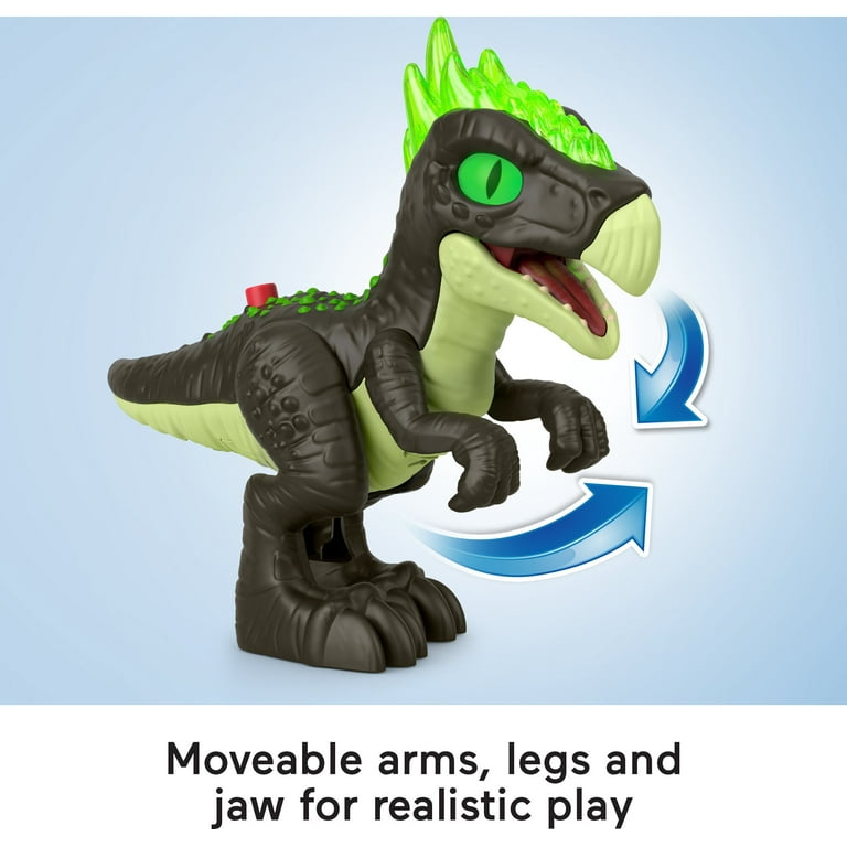 Imaginext Jurassic World Deluxe Dracorex XL 10 inch Poseable Dinosaur Toy with Lights Sounds Walmart