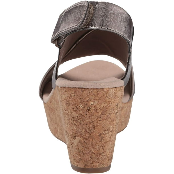 Clarks Womens Annadel Parker Wedge Sandal Walmart