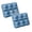 Sky Blue*2PCS, variant on 6-Cavity Highland Cow Silicone Mold, Cute Cow Chocolate Mold for Baking, DIY Craft Mold for Candle, Resin, Jelly, Fondant, Farmhouse Kitchen Decor,Sky Blue