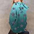 thumbnail image 4 of Gpaecead Girls Sweatshirt Long Sleeve Star Print Crewneck Pullover Sweatshirts for Teen Girls 12 Years Gold, 4 of 4