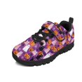 thumbnail image 3 of Pointodoor Blood Skull Shoes for Boys Size 10.5 Little Kid Single Buckle Sneakers School Sport Athletic Knitted Mesh Shoe Lightweight Running Walking Casual Shoes, 3 of 7