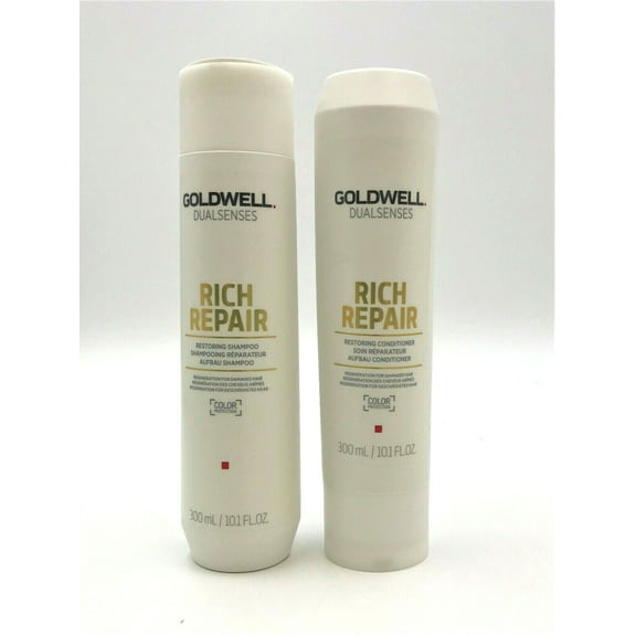 Goldwell Dual Senses Rich Repair Restoring Shampoo & Conditioner Duo 10.1 oz.