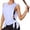 Blue, variant on ibiyuan Athletic Tops for Women Sleeveless Athletic Tank Tops Scoop Neck Undershirt Yoga Running Shirts for Women Stretch Racerback Breathable Tee,White