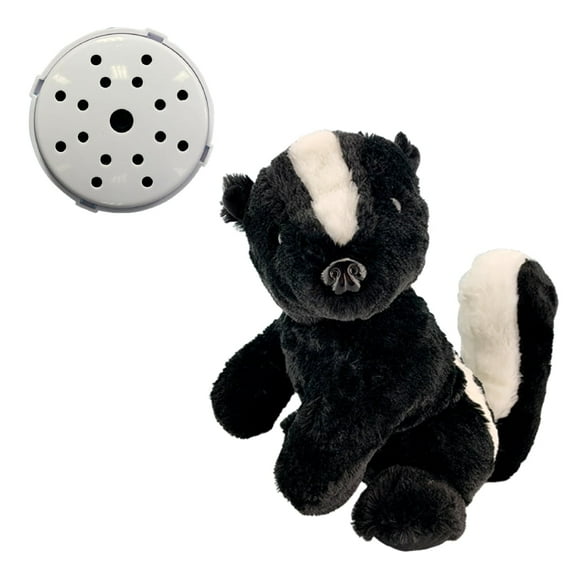 Stinker the Skunk 16 Inch Plush Toy with Recorder - Soft and Cuddly Stuffed Animal for Kids Ages 3 