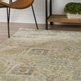 thumbnail image 3 of Addison Rugs Essex 3'1" x 5'4" Replica Heriz Fabric Area Rug in Green, 3 of 12