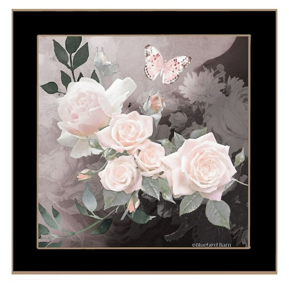 Noir Roses 1 by Bluebird Barn Print Wall Art Wood Multi-Color