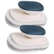 thumbnail image 1 of 2 esponjas de limpieza para cocina y baño, cepillos colgantes para lavar platos, esponjas con mango para el hogar (azul oscuro), 1 of 7