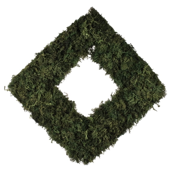 Vickerman 15 .5" Artificial Reindeer Moss Square Wreath.