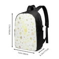 thumbnail image 4 of YFYANG 17" Laptop Backpack, Yellow Line Graffiti Fashion Travel Work Backpack with USB and Headphone Cable Interface for Men and Women, 4 of 8