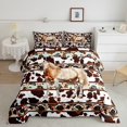 thumbnail image 2 of Castle Fairy Full 3-Piece Horse Cow Aztec Comforter Set, 2 of 8