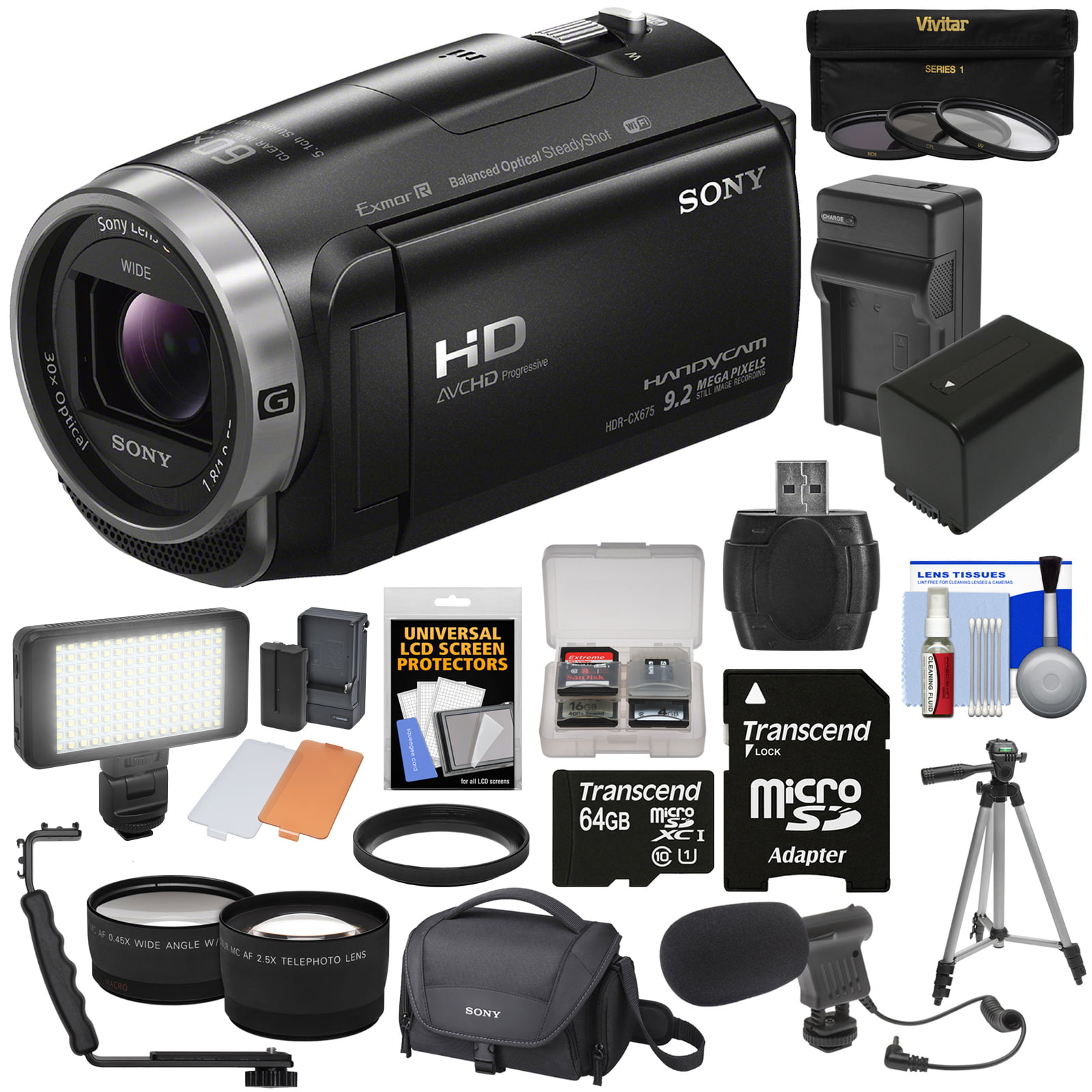 高評価！ SONY HDR-CX675(B) SONY キャリングケース付き - ビデオカメラ - hlt.no