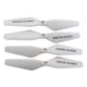 thumbnail image 5 of Piezas de repuesto de hélices de plástico de 4 piezas para Z3 Quadrotor Hugo Helicóptero RC Drone Propeller, 5 of 8