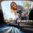 thumbnail image 5 of FLORAY Cordless Handheld Car Vacuum Cleaner with Digital Battery Display, Portable Cleaner with 9 Attachments for Car, Home & Office, 5 of 9
