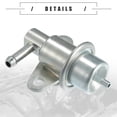 thumbnail image 7 of Fuel Injection Pressure Regulator for Mitsubishi Montero 1995-2002 Metal No.MD322986 Silver Tone, 7 of 7