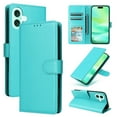 thumbnail image 1 of [PST] iPhone 17 Wallet Case, Leather Magnetic Card Slot Wallet Folio Flip Case Cover, 1 of 5