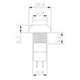 thumbnail image 3 of 2x Red Push Button Switch Momentary Reset DC 1.5A 12V Car/Truck 125V/3A 250V AC, 3 of 7