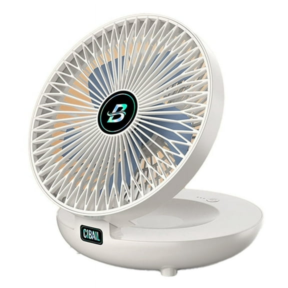 Household Dual-Use Kitchen Fan,3 Speed Foldable Desk Wall Mount Fan, 90° Adjustable Portable Fan for Bedroom&Kitchen,A
