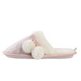 thumbnail image 5 of Aerusi Mady Pom Knit Women's Slip-on Indoor Home Slippers, 5 of 6