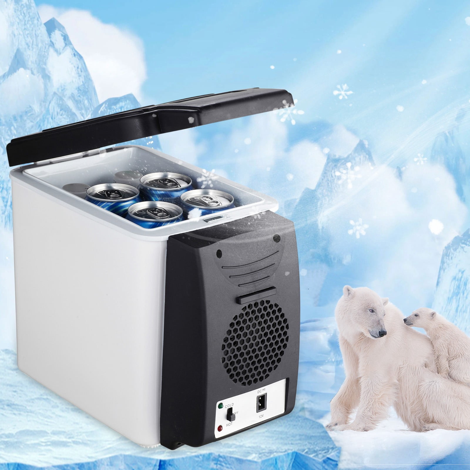 Bdday Car Refrigerator Refrigerator For Car Car Refrigerator Freezer 12V Car Refrigerator 6L Portable Car Refrigerator Portable Freezer DC12V