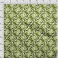 thumbnail image 4 of oneOone Tissu en Rayonne Vert Forêt Abstrait pour Robe Tissu Imprimé au Mètre 56 Pouces de Large, 4 of 4